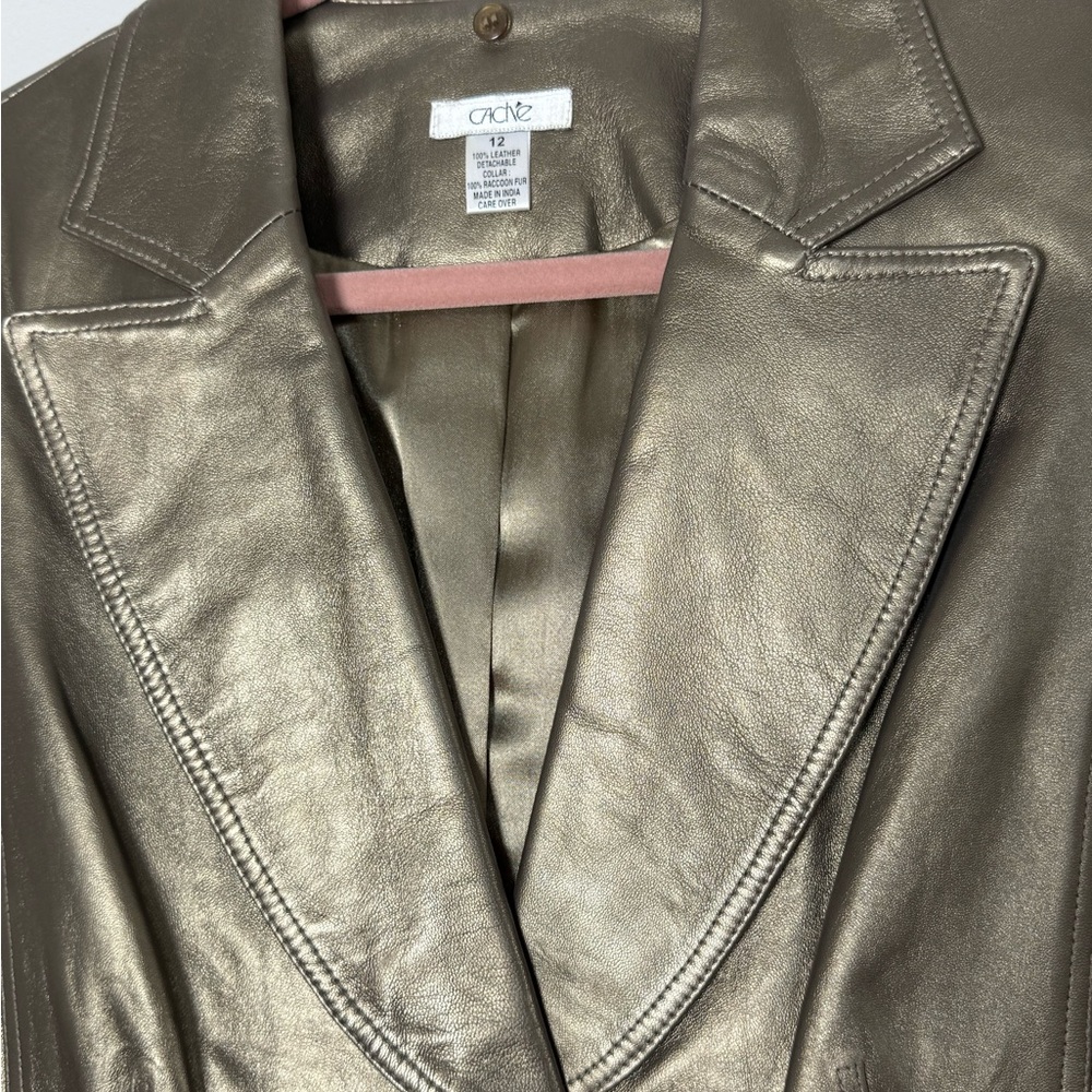 Cache Metallic Blazer - Picture 4 of 6